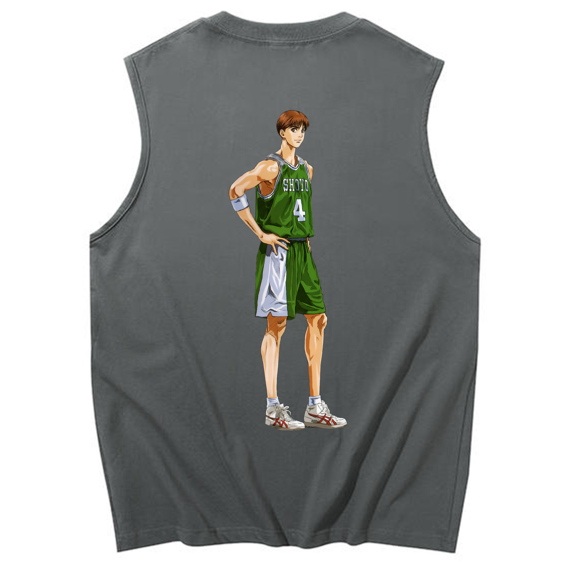 （画像用） SLAM DUNK／スラムダンク コットン100％タンクトップ（背面プリント）